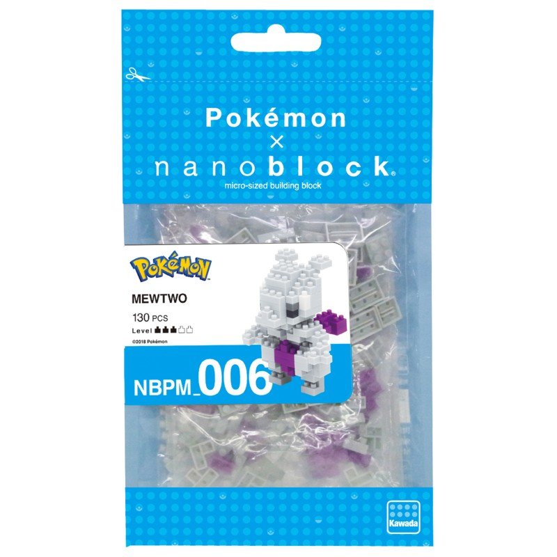 Nanoblock Mewtwo - Pokémon