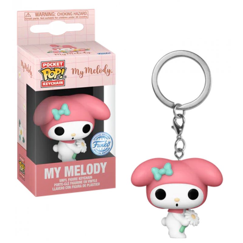 HELLO KITTY - Pocket Pop Keychains - My Melody (Spring Time)