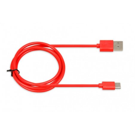 iBox IKUMTCR câble USB 1 m USB 2.0 USB A USB C Rouge