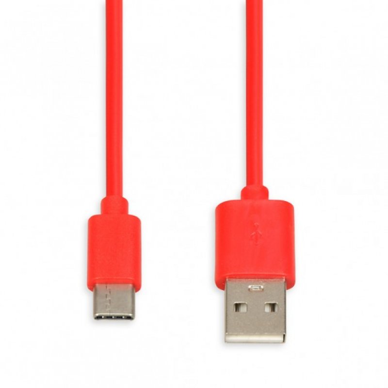 CABLE I-BOX USB 2.0 TYPE C 2A 1M RED