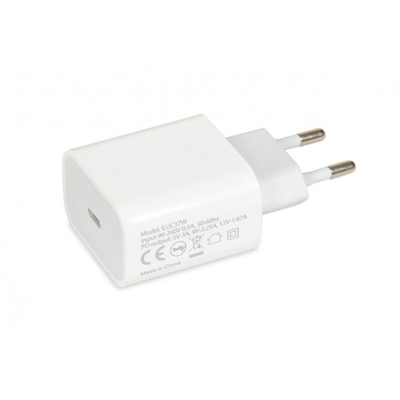 Travel charger I-BOX C-37 PD20W white