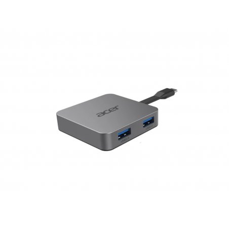 Acer 4 in1 Type C dongle: 1 x HDMI 2 x USB3.2 1 x USB C