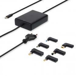Nedis Notebook Adapter Netzteil| GaN | 65 W | 5 / 9 / 12 / 15 / 20 V DC | 2.4 / 3.0 / 3.25 A | Benutzt für: Notebook /