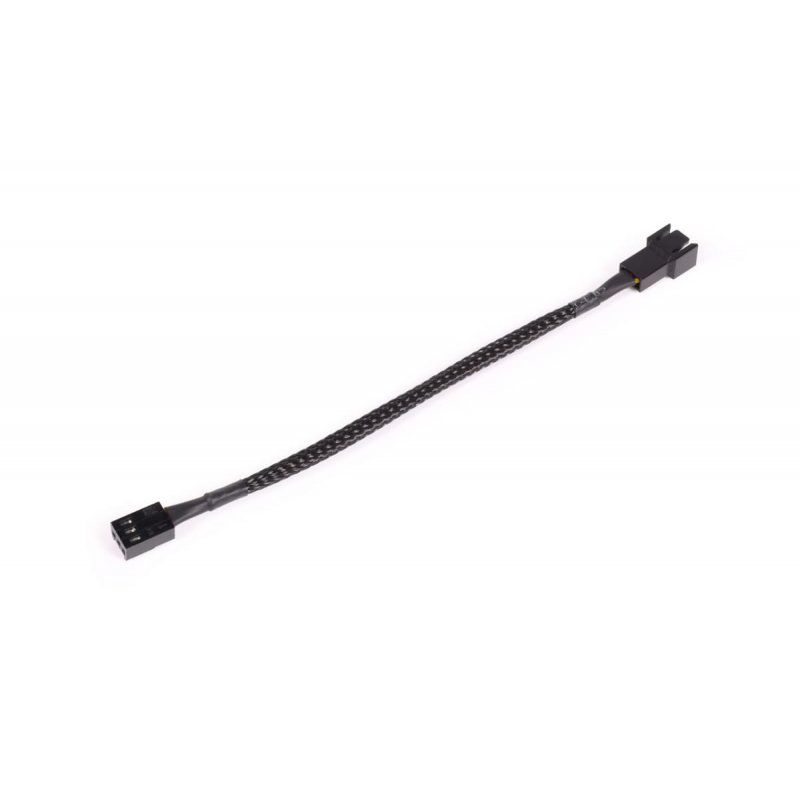 Alphacool Lüfterkabel 3-Pin auf 3-Pin Verlängerung 15cm