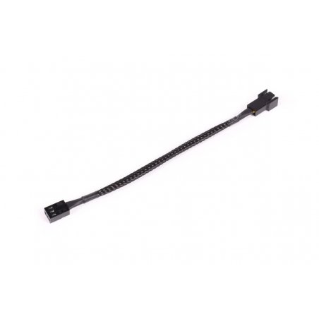 Alphacool Lüfterkabel 3-Pin auf 3-Pin Verlängerung 15cm