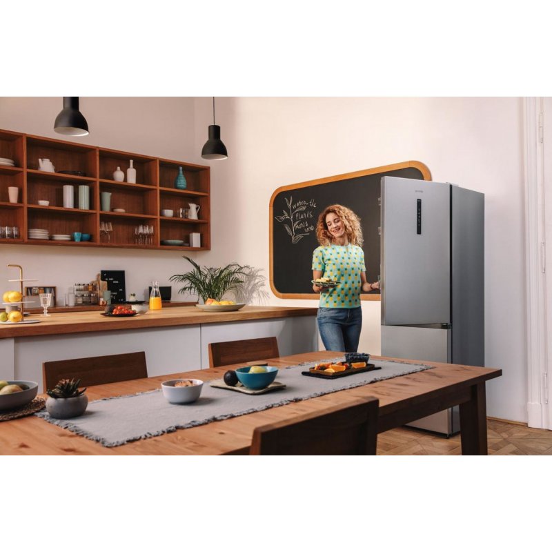 Gorenje NRK619CAXL4 Pose libre 304 L Gris
