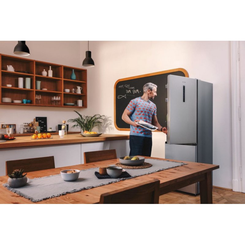 Gorenje NRK619CAXL4 Pose libre 304 L Gris