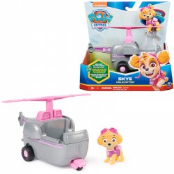 Paw Patrol - Helikopter mit Skye-Figur (grau/rosa)