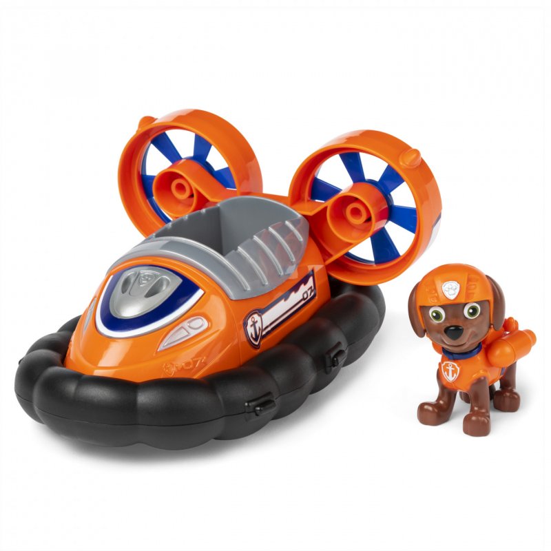 PAW Patrol - Pat Patrouille - VÉHICULE FIGURINE ZUMA - Voiture 15 cm Figurine Pat Patrouille À Collectionner - Pat