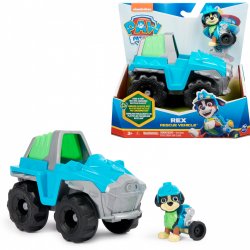 PAW Patrol - Pat Patrouille - VÉHICULE FIGURINE REX - Voiture 15 cm Figurine Pat Patrouille À Collectionner - Pat