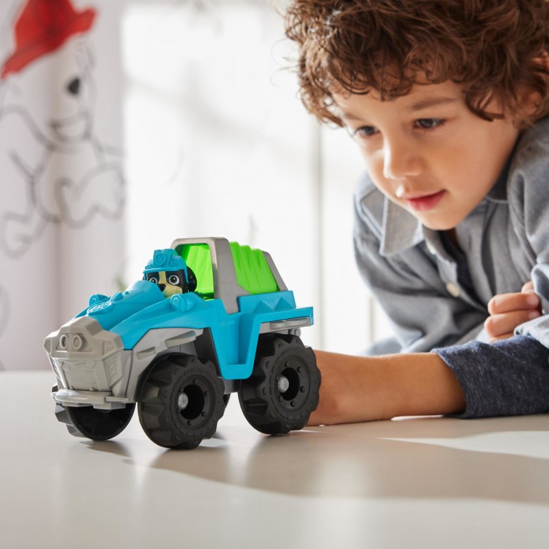Paw Patrol - Dinosaurier-Rettungsfahrzeug mit Rex-Figur