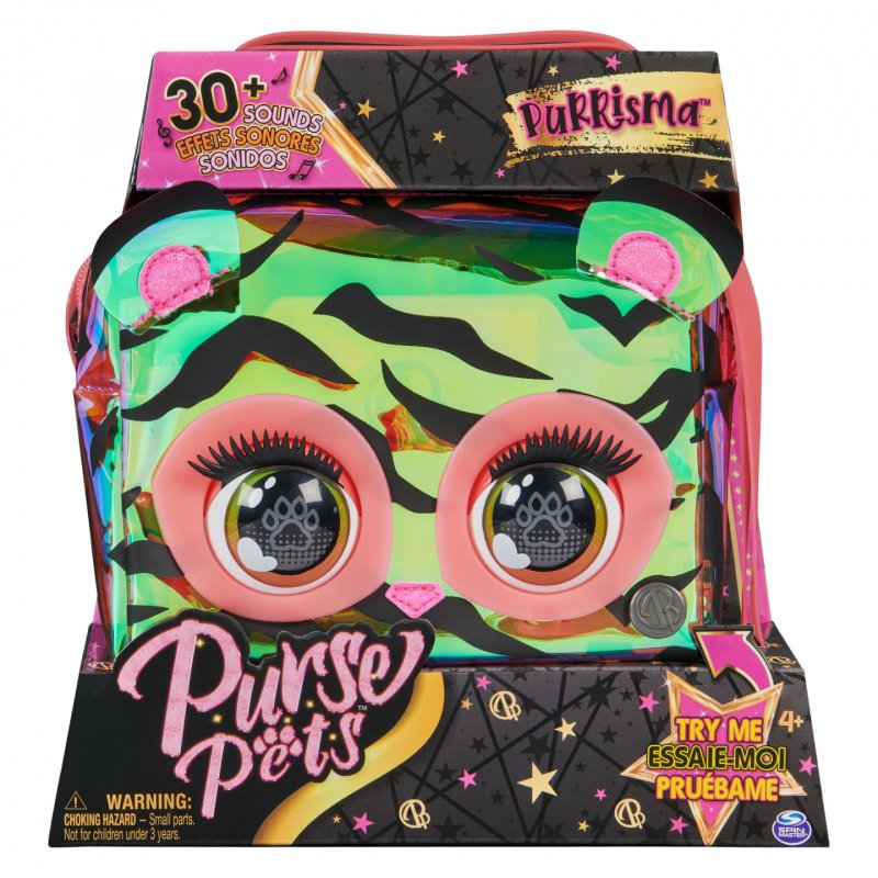Purse Pets Purrisma Tiger Multicolore Fille Sac à bandoulière