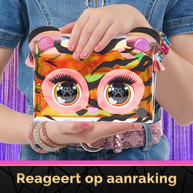 Purse Pets Purrisma Tiger Multicolore Fille Sac à bandoulière