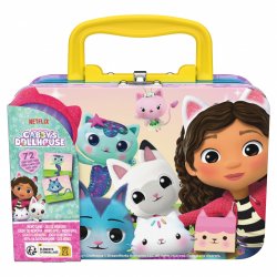 Games Gabby's Dollhouse, Jeu de mémoire dans une mini-boîte en métal, Jeu de mémoire pour filles, Jeu