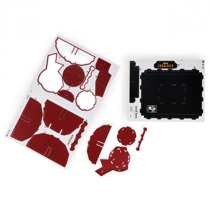 4D BUILD - Puzzle 3D Marvel - Maquette Avengers 96 Pièces - Casque Iron Man Inspiré de la Saga - Puzzle Adulte et Jeu