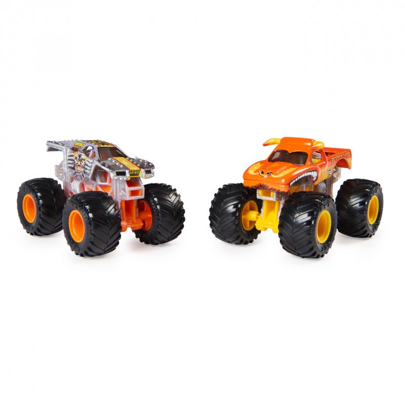 Monster Jam - Zweier-Pack mit Max-D und El Toro Loco (Maßstab 1:64)