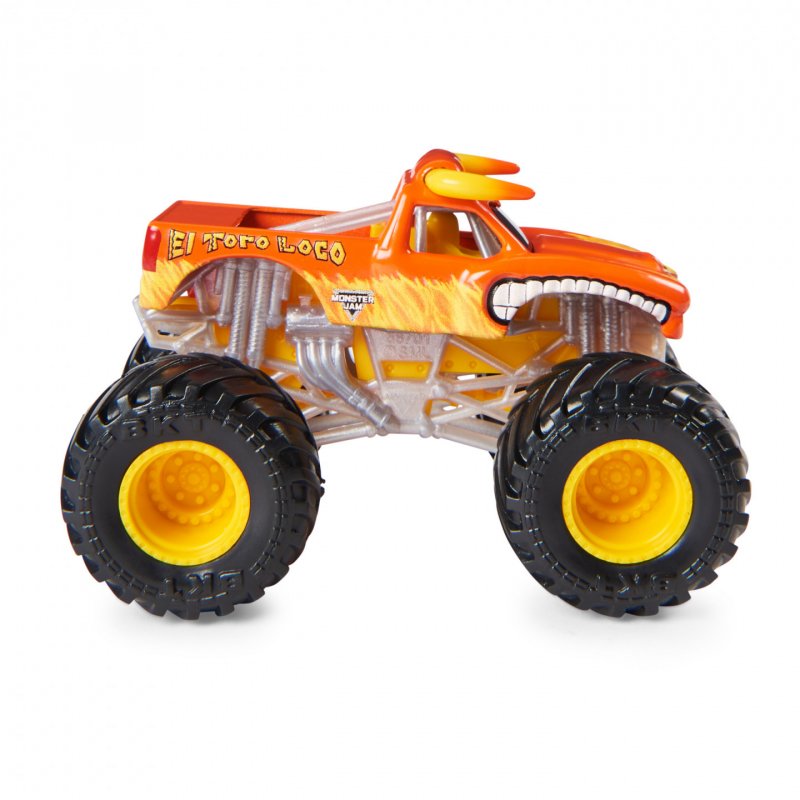 Monster Jam , Official Max-D Vs. El Toro Loco Die-Cast Monster Trucks, 1:64 Scale, Kids Toys for Boys Ages 3 and up