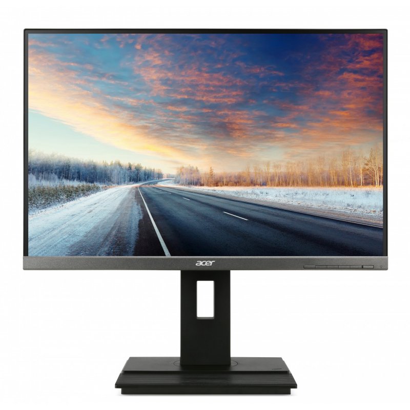 61cm/24" (1920x1200) Acer B246WL 16:10 WUXGA IPS 5ms 60Hz HDMI VGA DP Speaker Pivot DarkGrey