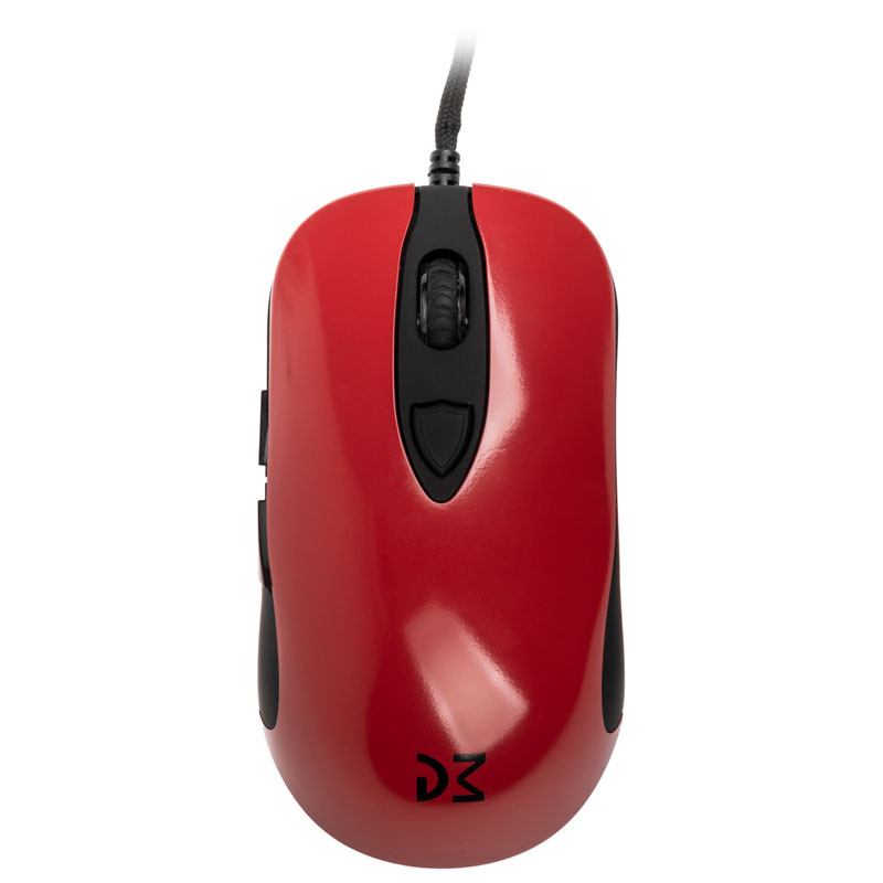 Dream Machines compatible DM1 FPS Blood Red Gaming Maus - RGB, dunkelrot, glänzend