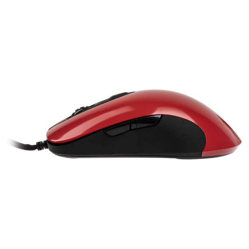 Dream Machines compatible DM1 FPS Blood Red Gaming Maus - RGB, dunkelrot, glänzend