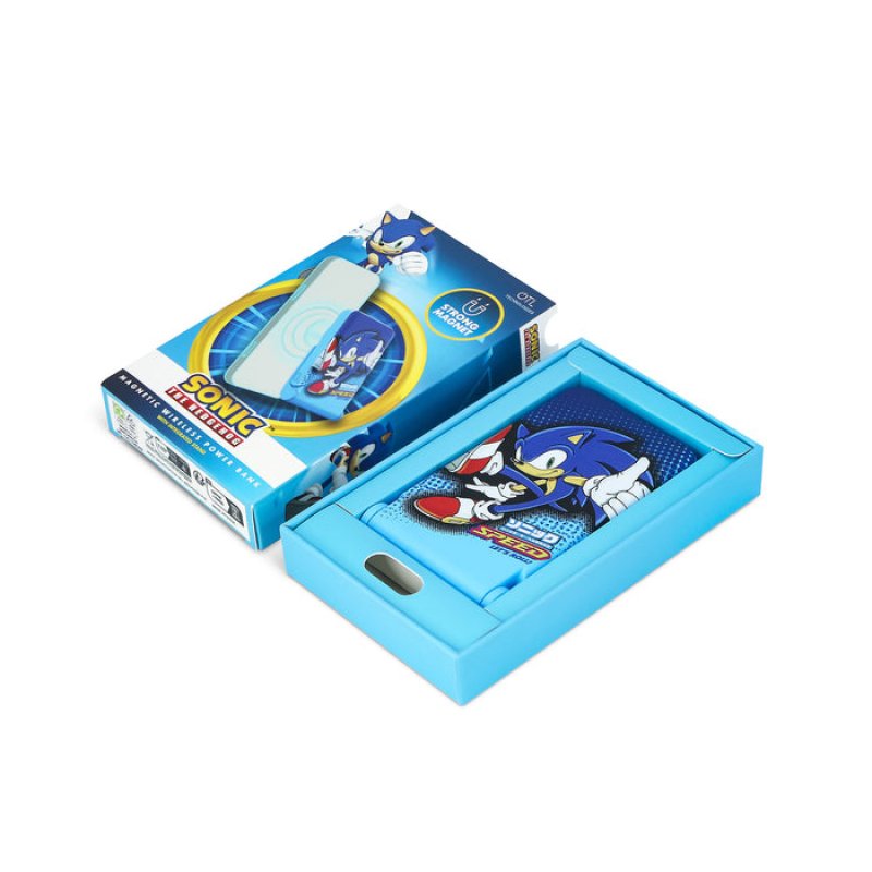 OTL - Sonic the Hedgehog wireless magnetic power bank