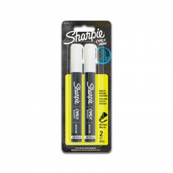 Sharpie 2157734 chalk marker Bullet White 2 pc(s)