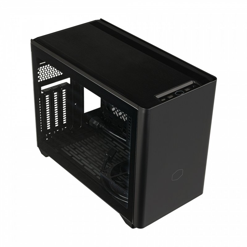 MasterBox NR200P V2 (schwarz, Tempered Glass)
