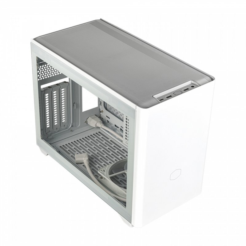 MasterBox NR200P V2 (weiß, Tempered Glass)