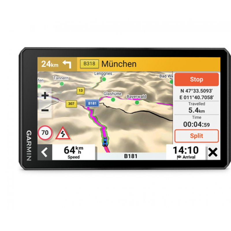 Garmin ZUMO XT2 MT-S navigateur Portable/Fixe 15,2 cm (6") Écran tactile 340 g Noir