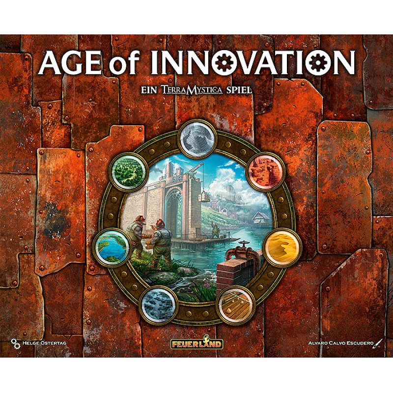 Feuerland Age of Innovation – Ein Terra Mystica Spiel 40 min Board game Strategy