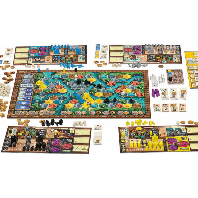 Feuerland Age of Innovation – Ein Terra Mystica Spiel 40 min Jeu de société Stratégie