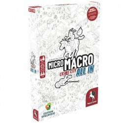 Pegasus Spiele MicroMacro: Crime City 3 - All in MicroMacro: Crime City 3 – All In Board game Detective