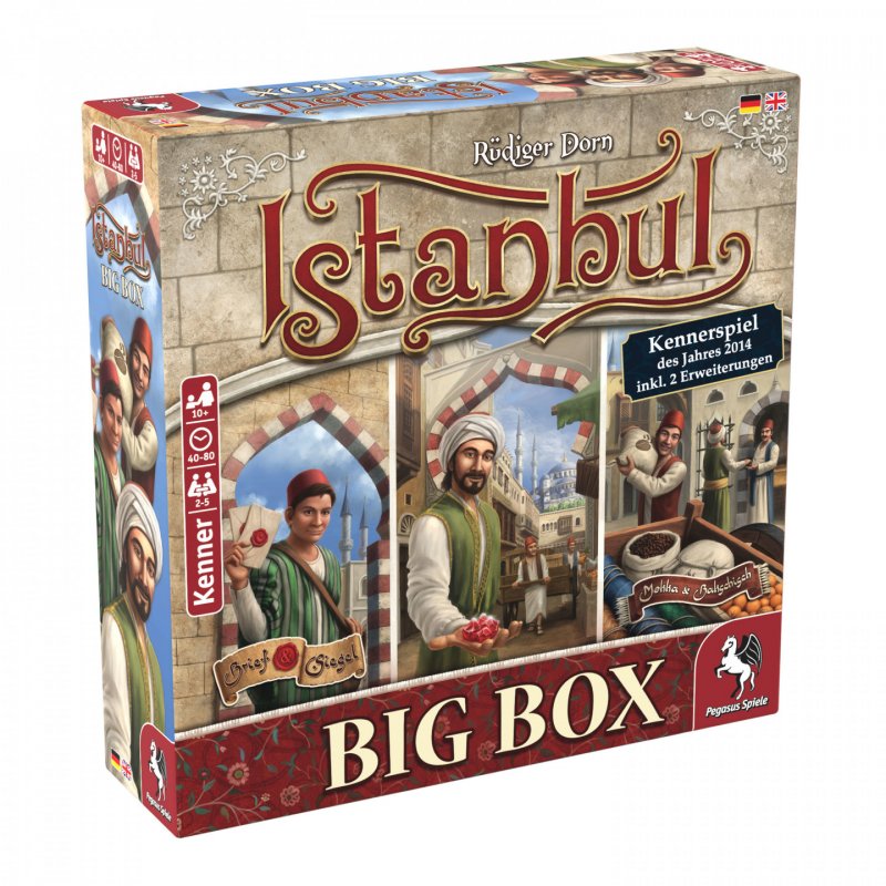 Pegasus Spiele ISTANBUL BIG BOX board/card game