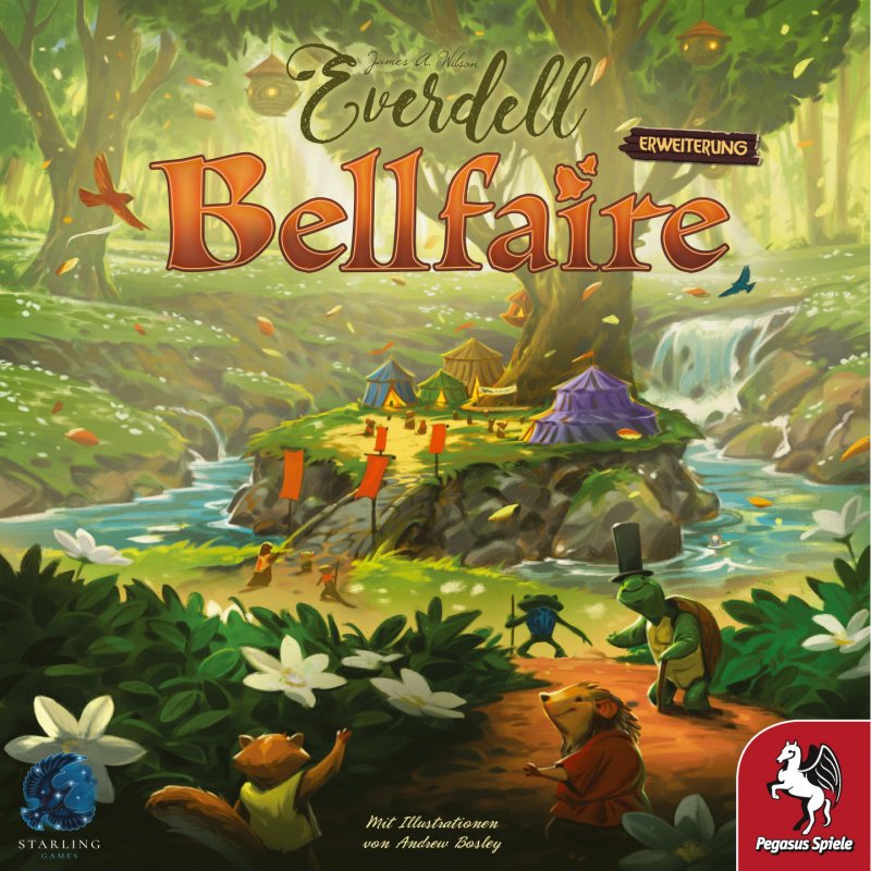 Pegasus Spiele 57602G jeu de société Everdell Extension de jeu de société Voyage/aventure