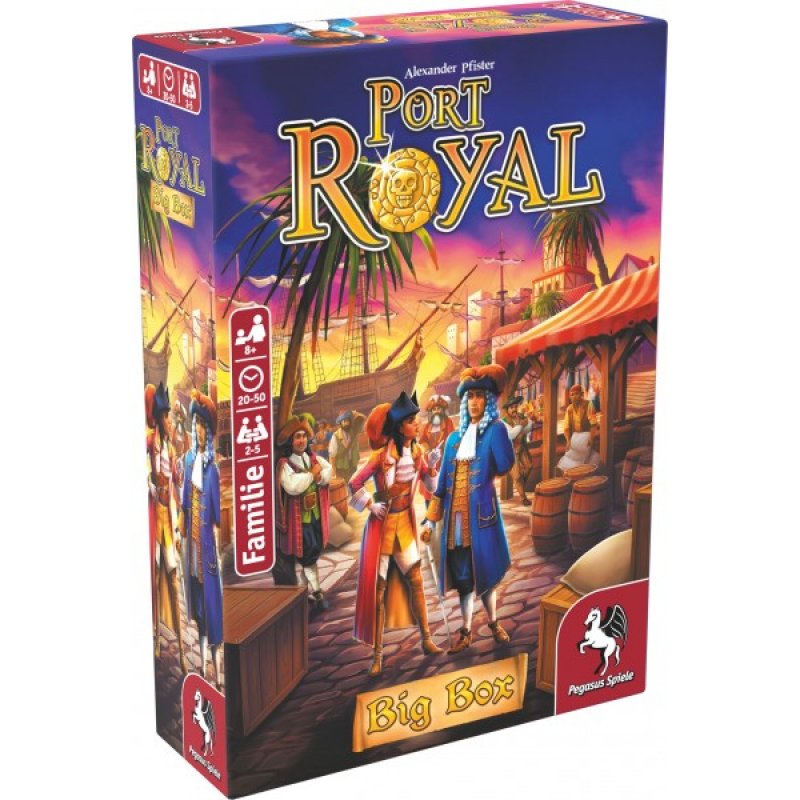 Pegasus Spiele Port Royal Big Box Jeu de société Famille