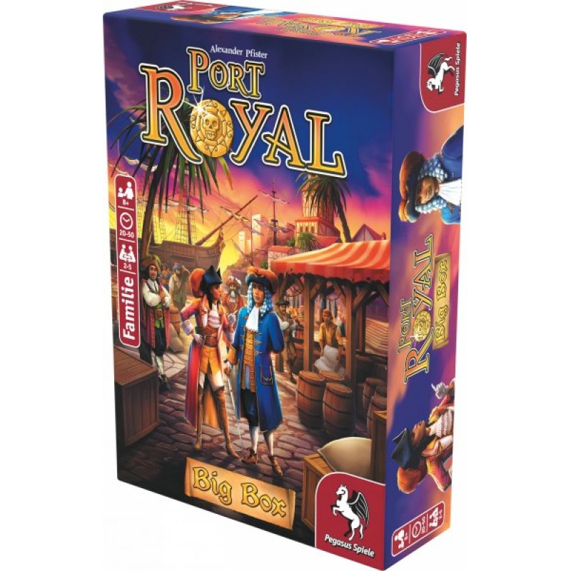 Pegasus Spiele Port Royal Big Box Jeu de société Famille