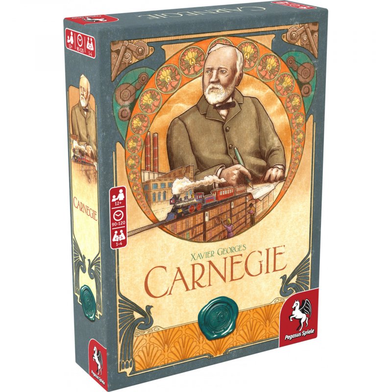 Pegasus Spiele Carnegie Jeu de société Simulation économique