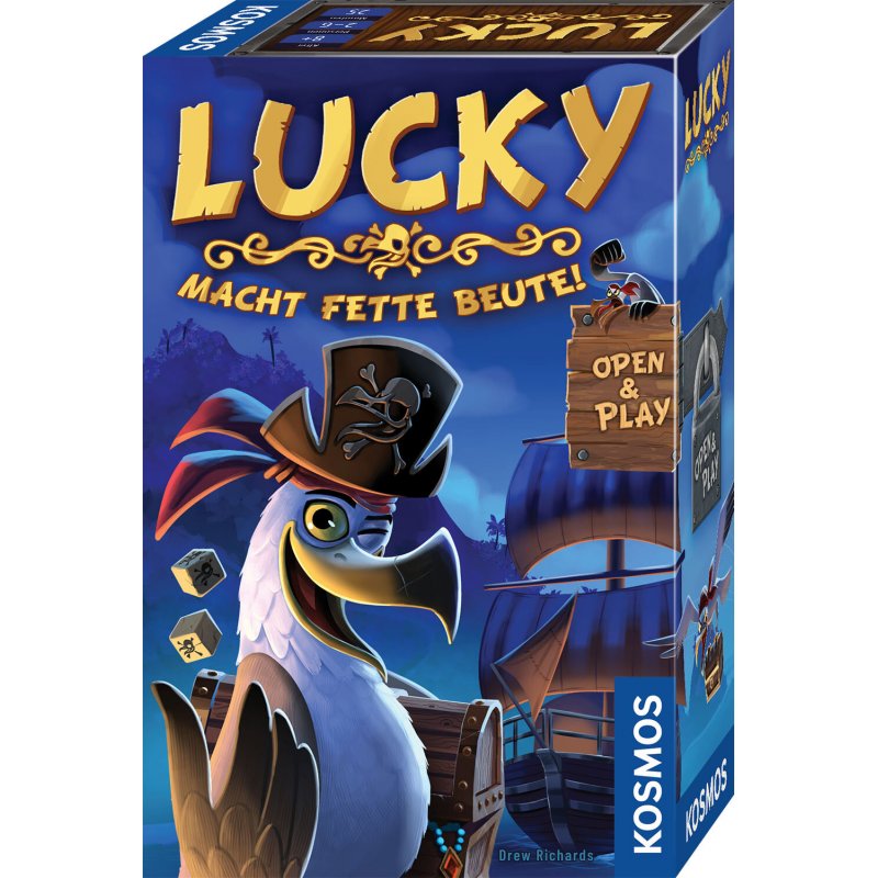 Kosmos Lucky 25 min Jeu de société Tactique