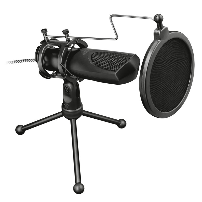 Trust GXT 232 Mantis Noir Microphone de PC