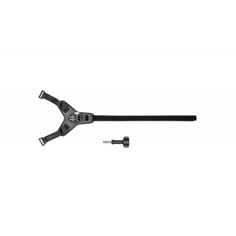 DJI Osmo Action Helmet Chin Mount Sur objectif