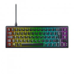 CHERRY XTRFY K5V2 Mechanische Gaming-Tastatur im 65 %-Format Kabelgebunden, DE-Layout, CHERRY MX2A Red-Switches,