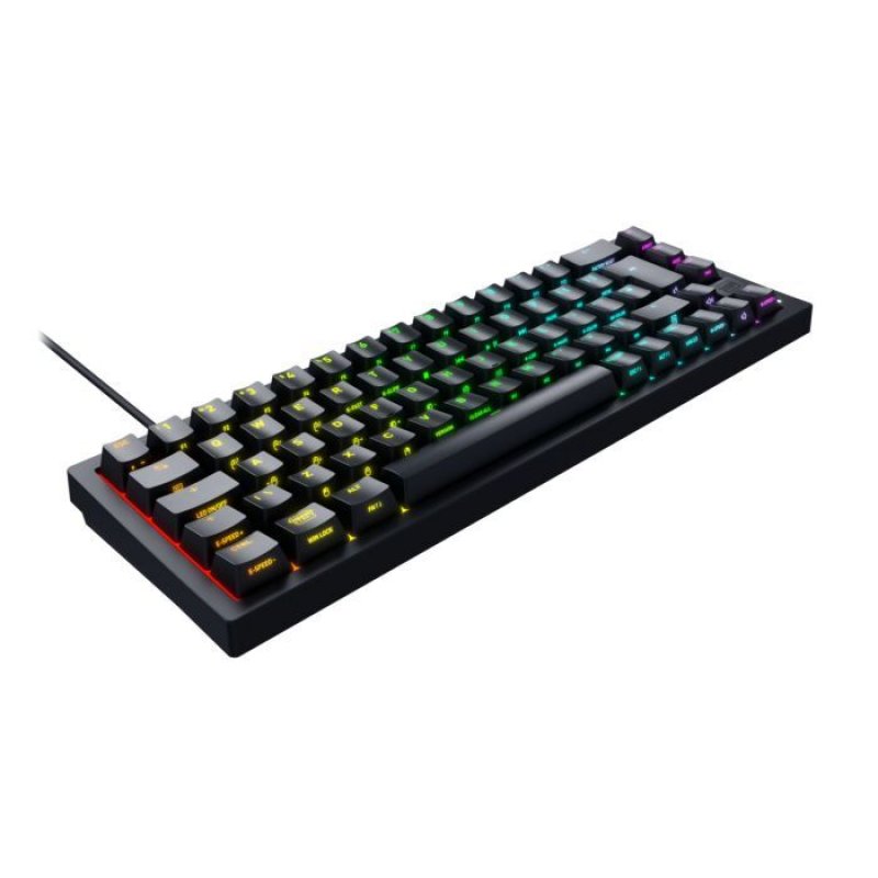 CHERRY XTRFY K5V2 Mechanische Gaming-Tastatur im 65 %-Format Kabelgebunden, DE-Layout, CHERRY MX2A Red-Switches,