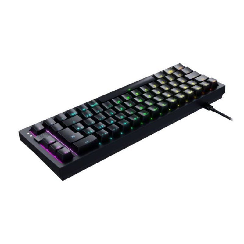 CHERRY XTRFY K5V2 Mechanische Gaming-Tastatur im 65 %-Format Kabelgebunden, DE-Layout, CHERRY MX2A Red-Switches,