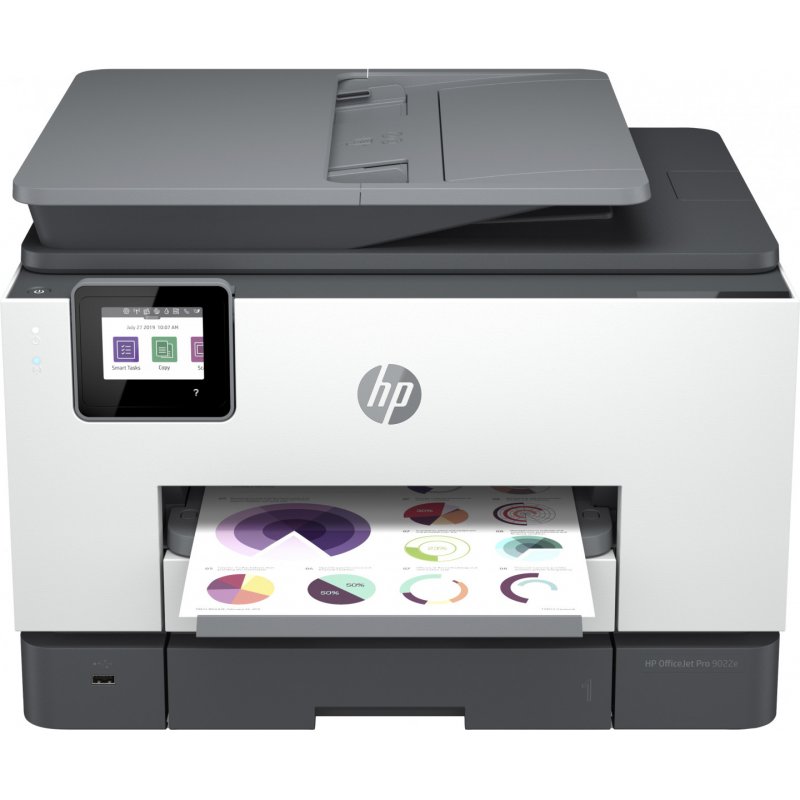 HP OfficeJet Pro Imprimante Tout-en-un HP 9022e, Couleur, Imprimante pour Petit bureau, Impression, copie, scan, fax,