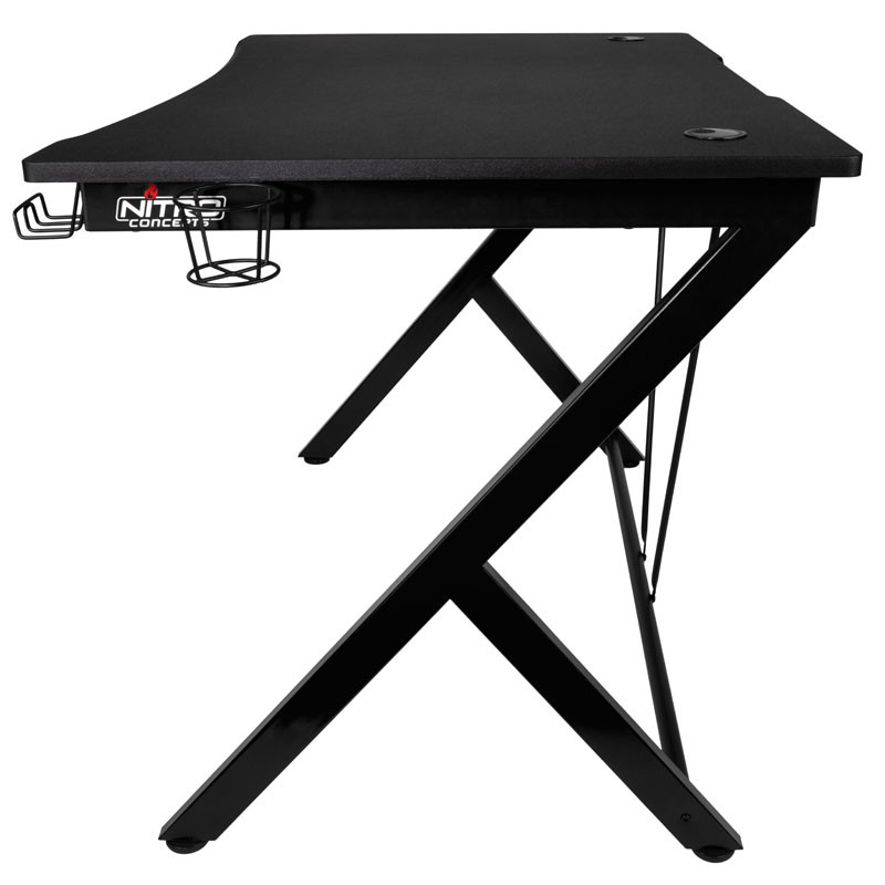 Nitro Concepts compatible D12 Gaming Desk - noir