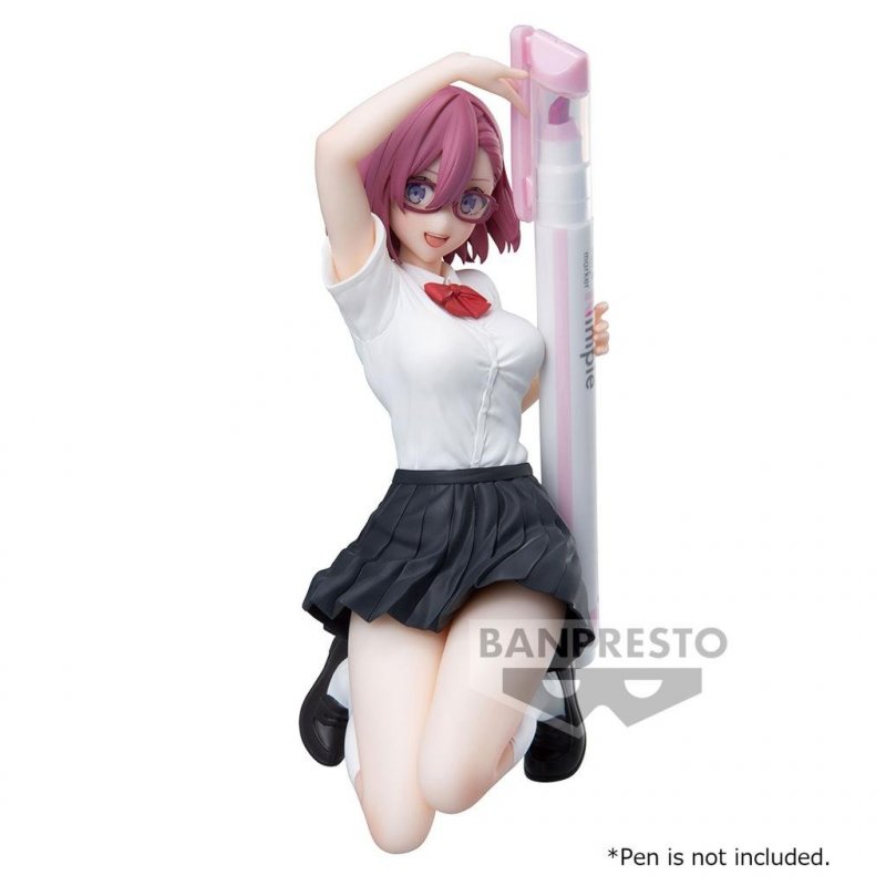 2.5 Dimensional Seduction - Ririsa Amano Uniform Ver. Statue 14cm