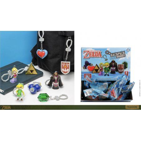 THE LEGEND OF ZELDA PORTE CLE MYSTERE PRESENTOIR 24 PIECES