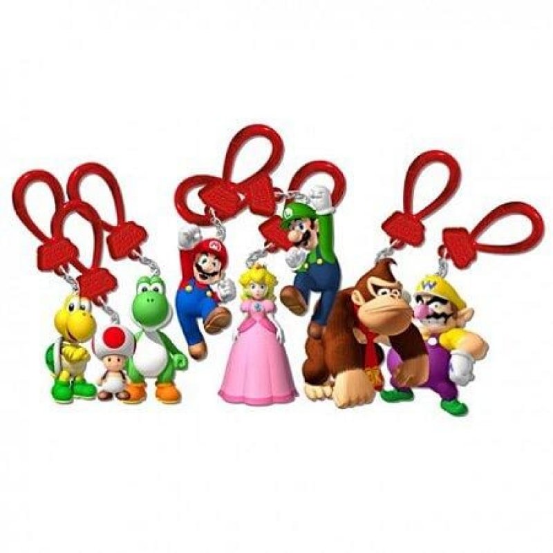SUPER MARIO - Backpack Buddies (Display 24 Pcs)