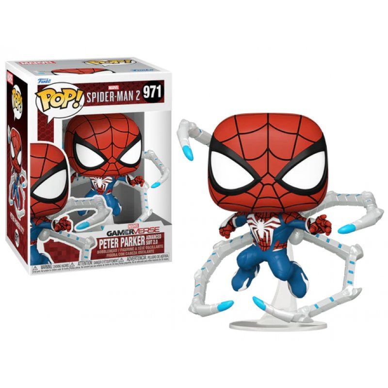 SPIDER-MAN 2 - POP Games N° 971 - Peter Parker (Advanced Suit 2.0)