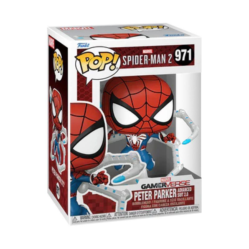 SPIDER-MAN 2 - POP Games N° 971 - Peter Parker (Advanced Suit 2.0)